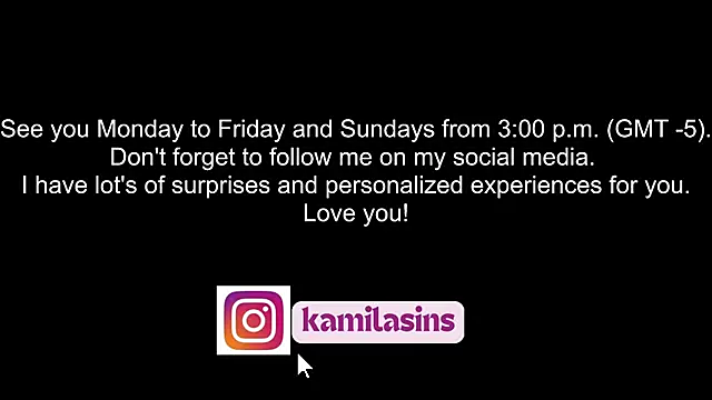kamila sins online show from 02/14/25, 08:26