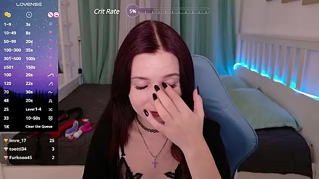 LissMoon online show from 12/02/24, 03:03