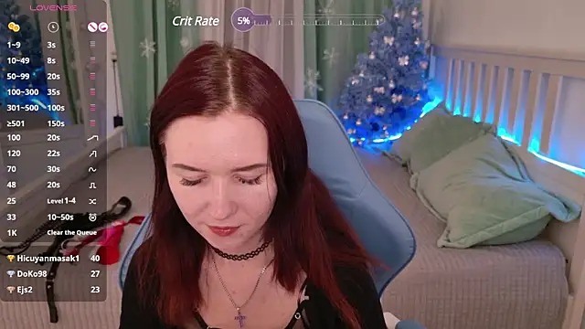 LissMoon online show from 12/25/24, 03:28