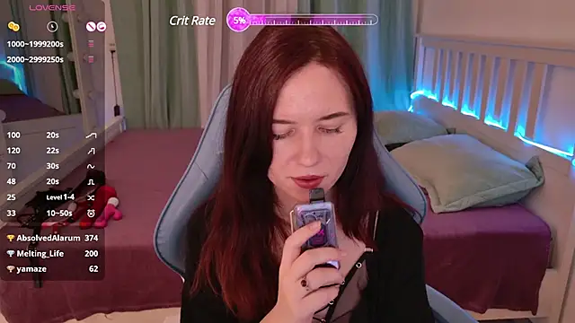 LissMoon online show from 02/13/25, 06:05