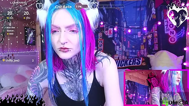 Snapshot of NekoCyber chatting on 05/17/26, 05:16 NekoCyber online show from 05/17/26, 05:16