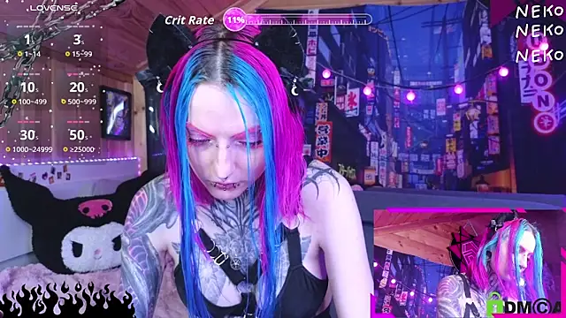 Snapshot of NekoCyber chatting on 05/30/26, 05:26 NekoCyber online show from 05/30/26, 05:26