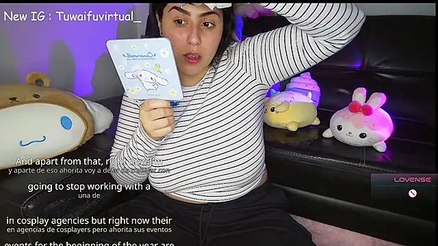 Snapshot of TuWaifuVirtual1 chatting on 01/17/26, 10:13 TuWaifuVirtual1 online show from 01/17/26, 10:13