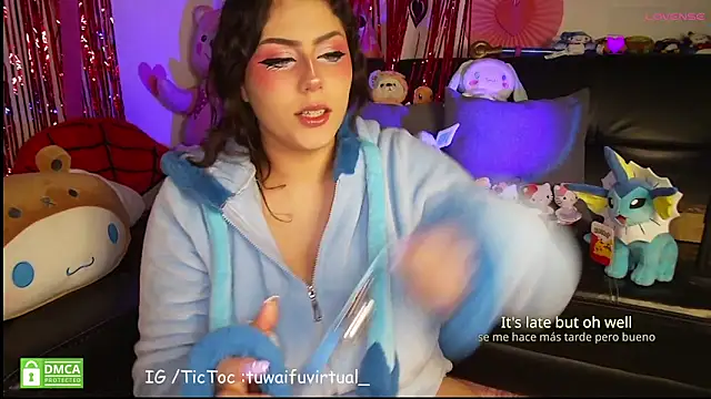 Snapshot of TuWaifuVirtual1 chatting on 02/20/26, 12:07 TuWaifuVirtual1 online show from 02/20/26, 12:07