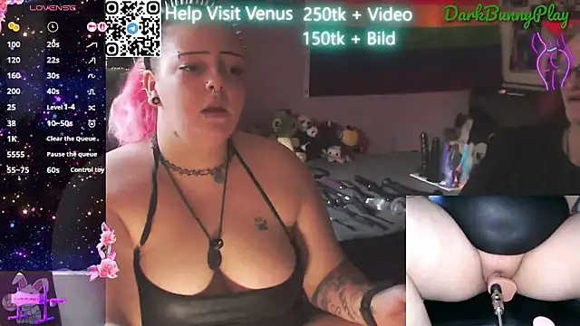 Snapshot of DarkBunnyPlay chatting on 02/26/26, 08:46 DarkBunnyPlay online show from 02/26/26, 08:46