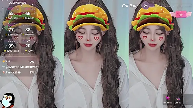 Aimee-520 online show from 03/19/25, 01:40