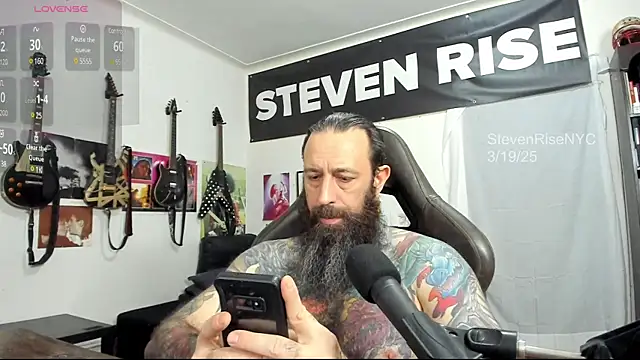 StevenRiseNYC online show from 03/20/25, 02:40