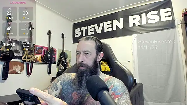 StevenRiseNYC online show from 11/12/25, 03:01