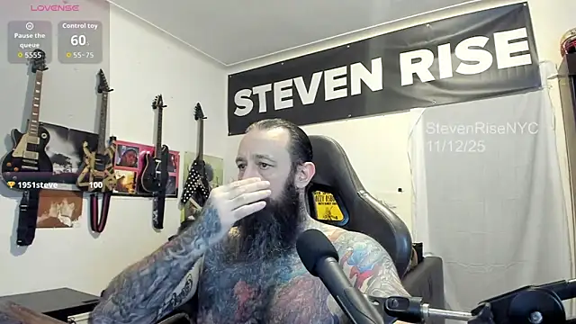 StevenRiseNYC online show from 11/13/25, 03:05