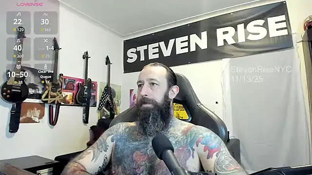 StevenRiseNYC online show from 11/14/25, 01:37