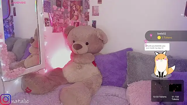 natalie jaensen online show from 09/17/25, 10:22